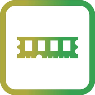 bellek yongası çizimi, basit simge