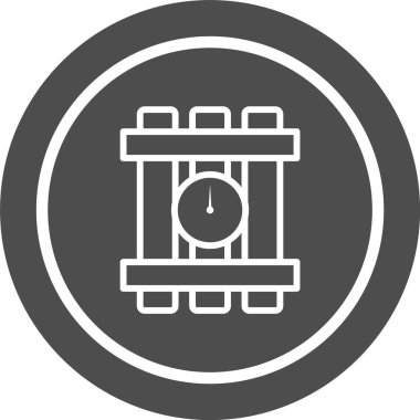  Moda Biçimli Dinamit Simgesi İzole Arkaplan