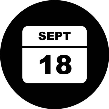 Takvim simgesinin vektör illüstrasyonu 