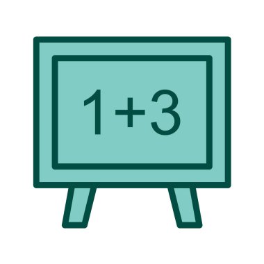 Modern eğitim ikonunun vektör illüstrasyonu