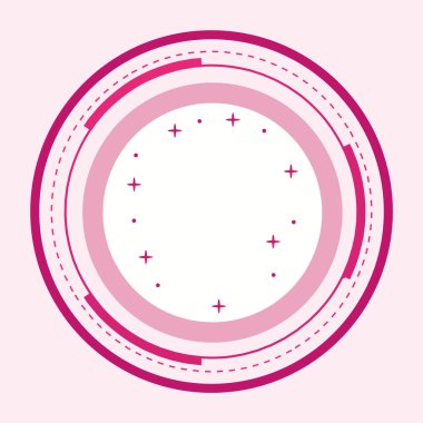 Moda Biçimli Beyin Simgesi İzole Arkaplan