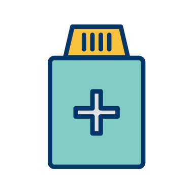 tıbbi ve sağlık vektör simgesi