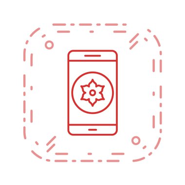 Mobil Uygulamalar konsept vektör çizimi beyaz arkaplan üzerinde 