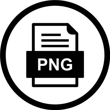 dosya biçimi simgesi, vektör illüstrasyonu