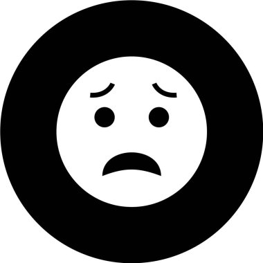 Gülümseme simgesi, vektör illüstrasyonu