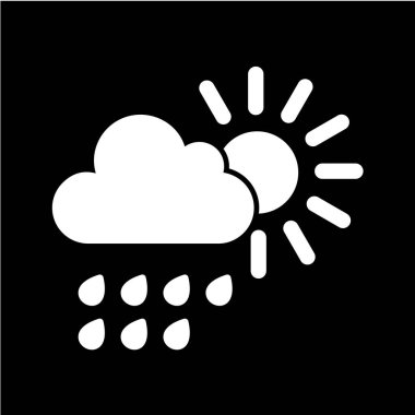 hava simgesi vektör illüstrasyonu