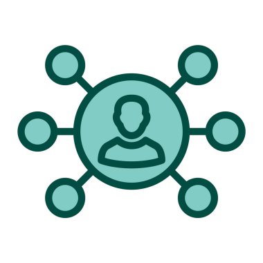 Moda Biçiminde Paylaşılan Simge İzole Arkaplan