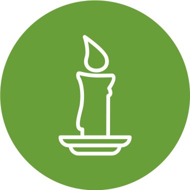 yanan alev vektörü simgesi