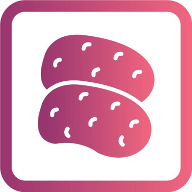  Gıda ve içecek Web ikonu vektör illüstrasyonu