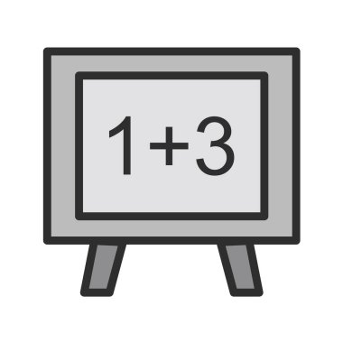 Modern eğitim ikonunun vektör illüstrasyonu