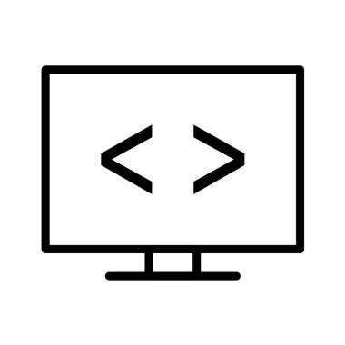 Düz vektör simgesini izle