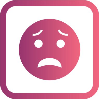 Gülümseme simgesi, vektör illüstrasyonu