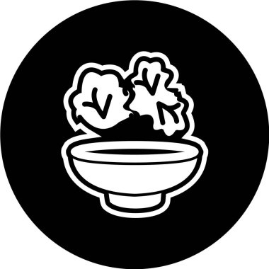 Gıda Web ikonu vektör illüstrasyonu 