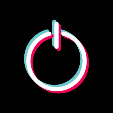 Moda Biçiminde Çıkış Simgesi İzole Arkaplan