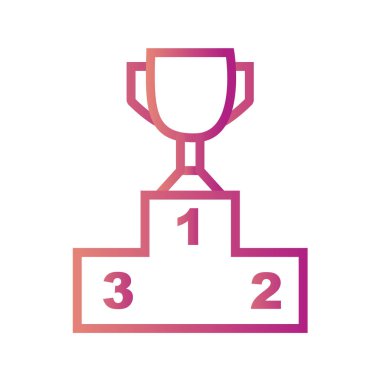 kupa vektör simgesi