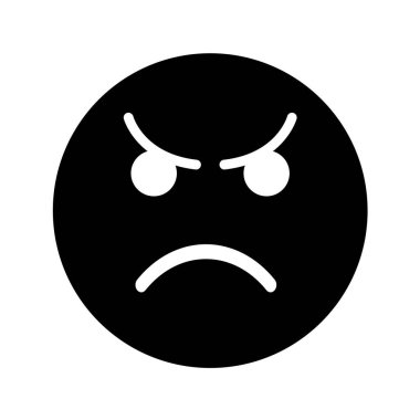 yüz simgesi, vektör illüstrasyonu