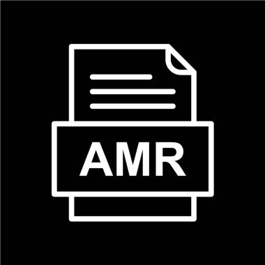 dosya biçimi simgesi, vektör illüstrasyonu