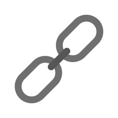 Moda Biçiminde Bağlantı Simgesi İzole Arkaplan