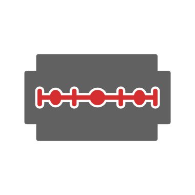 Bıçak Simgesi Moda Biçimi İzole Arkaplan