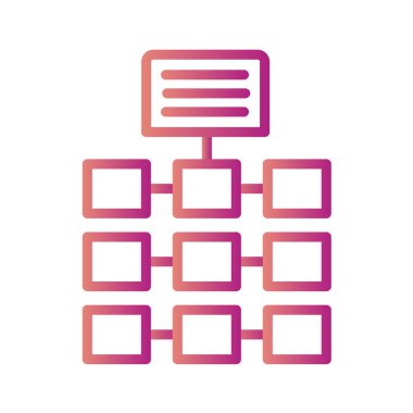 seo modern simgesinin vektör illüstrasyonu