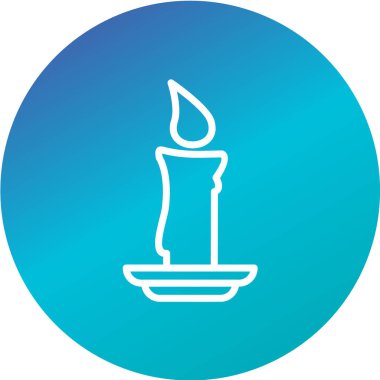 Mum simgesi. Web vektör biçimi