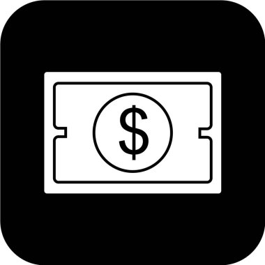 Dolar simgesi vektör illüstrasyonu