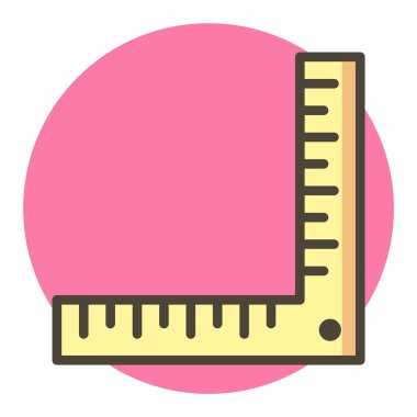 Açı Yöneticisi Simgesi Moda Tarzı İzole Arkaplan