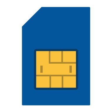 teknoloji simgesi vektör illüstrasyonu