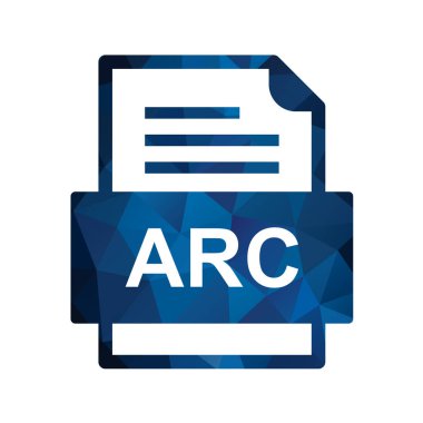 tipik dosya biçimi vektör illüstrasyonu 