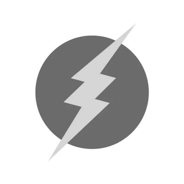 Lightning Symbol Vektor Illustration — Stockvektor