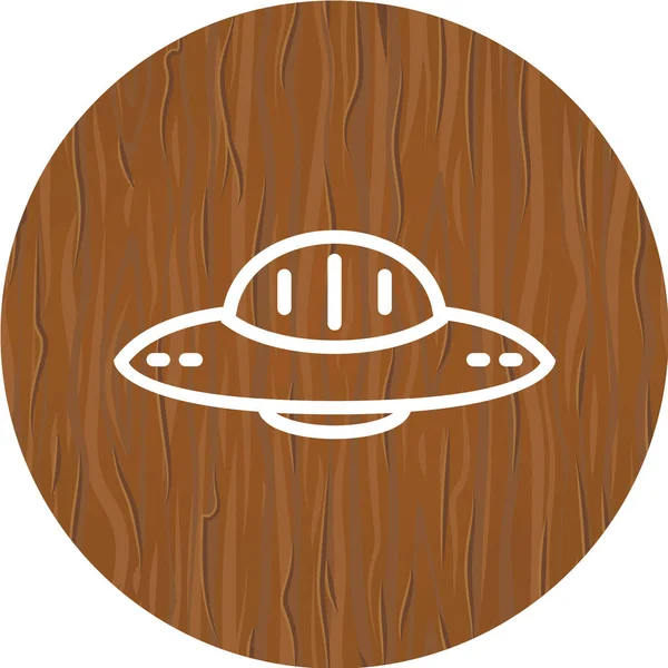 Vector Illustration Ufo — Stock Vector