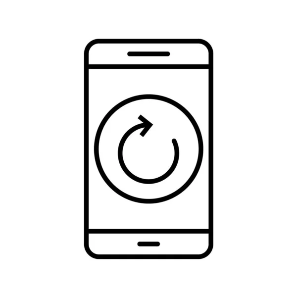 Mobile Apps Concetto Illustrazione Vettoriale Sfondo Bianco — Vettoriale Stock