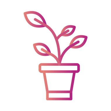 çiçek web simgesi vektör illüstrasyonu 