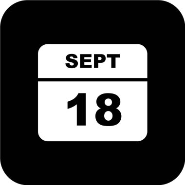 Takvim simgesinin vektör illüstrasyonu 