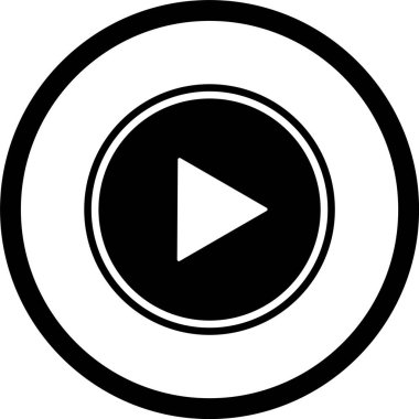 Moda Biçimli İzole Arkaplanda Simge Çal