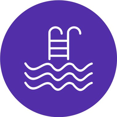 Sörf ikonu. vektör illüstrasyonu