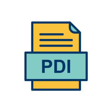 dosya biçimi simgesi, vektör illüstrasyonu