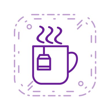  Gıda ve içecek Web ikonu vektör illüstrasyonu