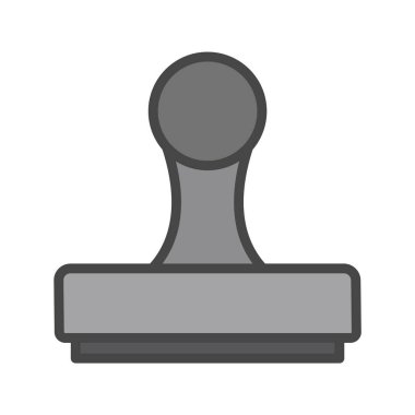 Moda Biçiminde Pul Simgesi İzole Arkaplan