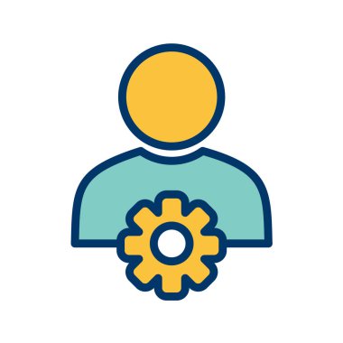 takım çalışması çizgisi vektör simgesi