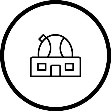 Fabrika simgesinin vektör illüstrasyonu