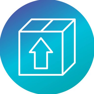 Modern b 'nin vektör illüstrasyonunda simge yükleme eksikliği