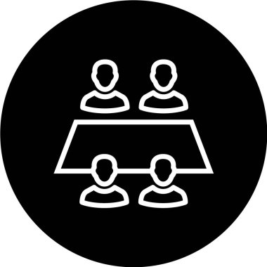 minimalist vektör illüstrasyonu, uygulama simgesi