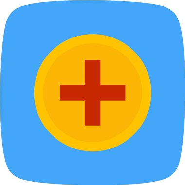 tıbbi simge vektör illüstrasyonu