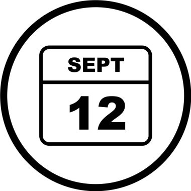 Takvim simgesinin vektör illüstrasyonu 