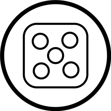 minimalist vektör illüstrasyonu, uygulama simgesi