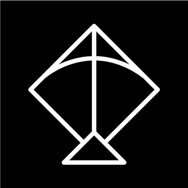 minimalist vektör illüstrasyonu, uygulama simgesi