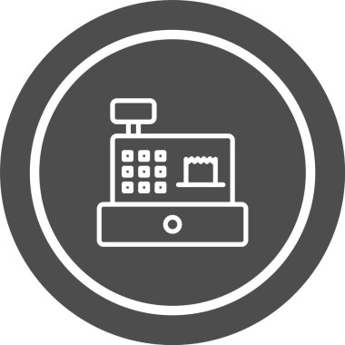 Nakit Tezgahı Simgesi Moda Biçiminde İzole Arkaplan