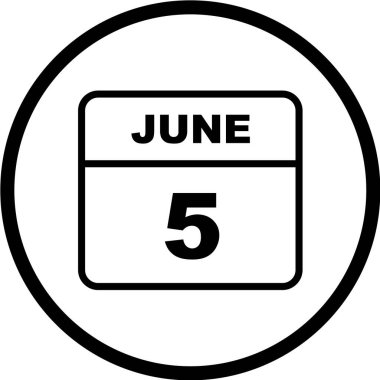 Takvim simgesi tasarımı, vektör illüstrasyonu