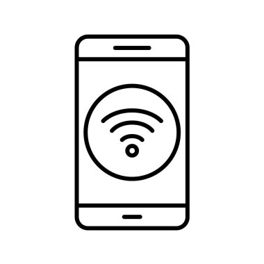 Mobil Uygulamalar konsept vektör çizimi beyaz arkaplan üzerinde 